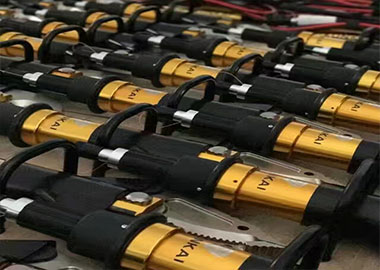 某支隊25套液壓破拆工具組圓滿交貨。