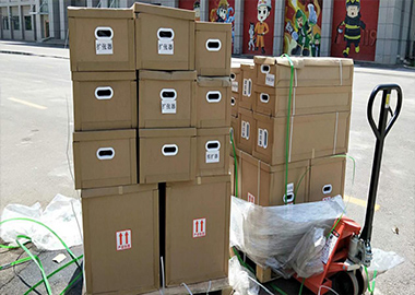 某公安消防總隊(duì)交貨，圓滿驗(yàn)收。